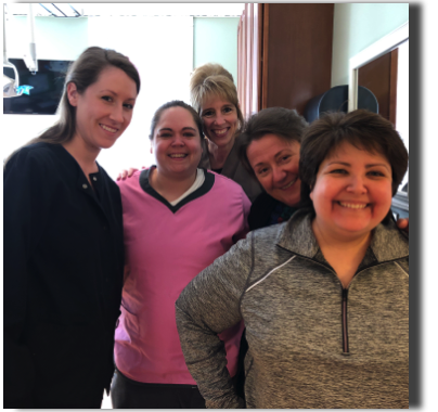 Meet Jackie, our new assistant who is taking over Janet's position.
From left to right, Jackie, Becki, Kim, Janet and Carmen
Meet Jackie, our new assistant who is taking over Janet's position.
From left to right, Jackie, Becki, Kim, Janet and Carmen