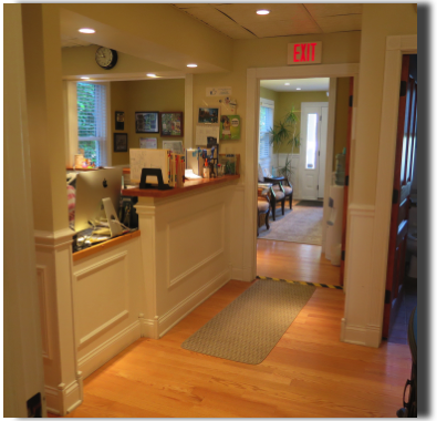 Reception area Reception area